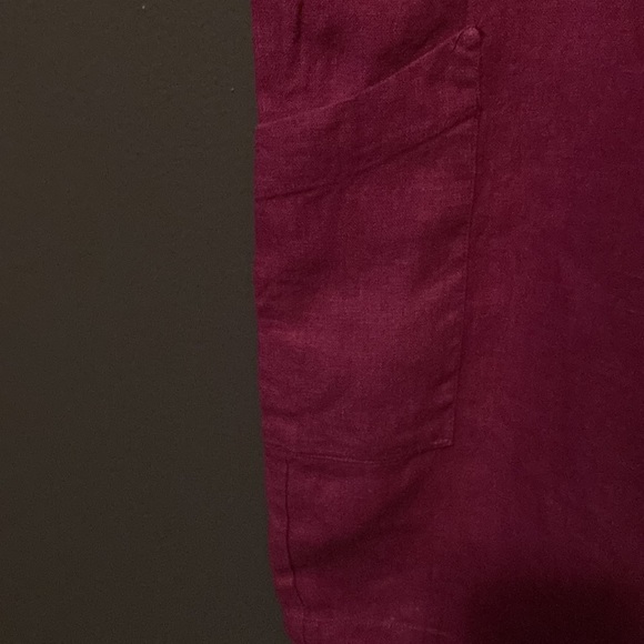 Bryn Walker Noa Cotton Gauze Cow Neck Cap Sleeved Tunic & Pants - Picture 6 of 7